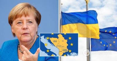 Меркель назвала 6 новых членов ЕС: почему Украины нет в списке - obozrevatel.com - Украина - Евросоюз - Сербия - Черногория - Албания - Косово - Македония - Босния и Герцеговина