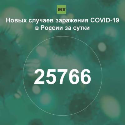 За сутки в России выявили 25 766 случаев инфицирования коронавирусом - rf-smi.ru - Россия