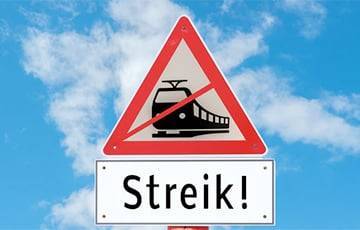 В Германии участники забастовки парализовали движение поездов - charter97.org - Белоруссия - Германия