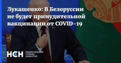 Александр Лукашенко - Лукашенко: В Белоруссии не будет принудительной вакцинации от COVID-19 - nsn.fm - Белоруссия