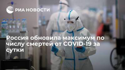 В России третьи сутки подряд фиксируют максимум смертей от коронавируса - ria.ru - Россия - Москва - Иркутская обл.