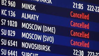 В московских аэропортах задержаны и отменены более 30 рейсов - iz.ru - Россия - Москва - Израиль