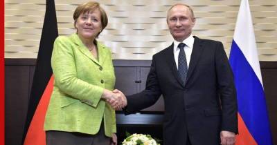 Владимир Путин - Ангела Меркель - Путин и Меркель обсудят мировую повестку и двустороннее сотрудничество - profile.ru - Россия - Москва - Германия