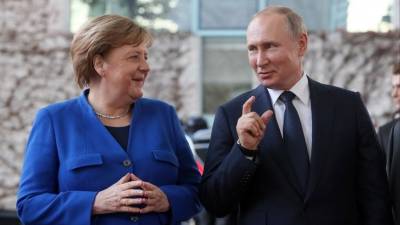 Владимир Путин - Ангела Меркель - Путин встретится с Меркель перед выборами нового канцлера Германии - 5-tv.ru - Россия - Москва - Украина - Германия