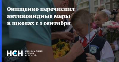 Геннадий Онищенко - Онищенко перечислил антиковидные меры в школах с 1 сентября - nsn.fm - Россия