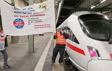 В Германии бастуют машинисты поездов - charter97.org - Белоруссия - Германия - Минск