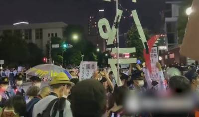 Человек пострадал при акциях протеста против Паралимпиады в Токио - newizv.ru - Токио