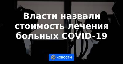 Власти назвали стоимость лечения больных COVID-19 - news.mail.ru - Россия