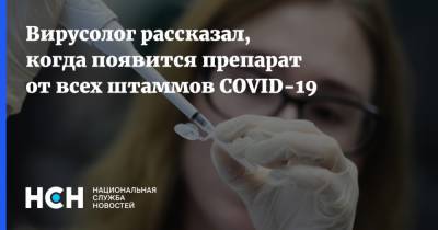 Александр Шестопалов - Вирусолог рассказал, когда появится препарат от всех штаммов COVID-19 - nsn.fm - Россия