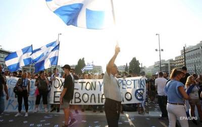 В Греции медики вышли на протест против обязательной COVID-вакцинации - korrespondent.net - Украина - Греция - Афины