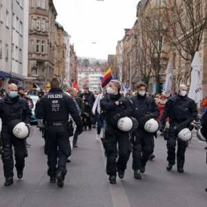 Полиция Берлина начала более 500 расследований против участников антиковидных акций - reporter-ua.com - Берлин