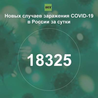 За сутки в России выявили 18 325 случаев инфицирования коронавирусом - rf-smi.ru - Россия