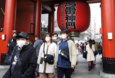Япония вновь обновила максимум по росту заболеваемости COVID-19 - tvc.ru - Япония - Токио