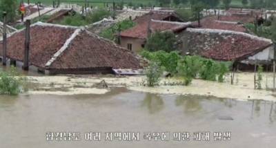 «Вода до крыш домов»: Северная Корея ушла под воду (ФОТО) - enovosty.com - Кндр