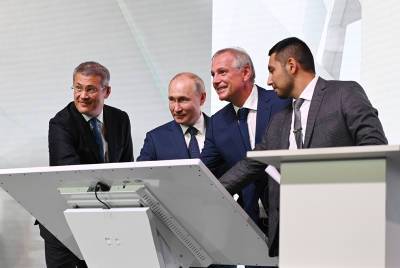 Владимир Путин - Путин дал старт производству на новом заводе в Башкирии - tvc.ru - Токио - республика Башкирия