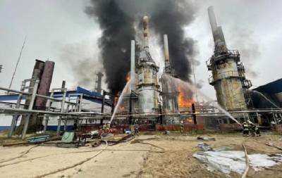 Выясняются причины пожара на заводе Газпрома - yur-gazeta.ru