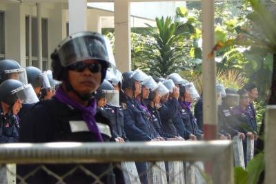 Праюта Чан-Оча - Полиция в Бангкоке применила резиновые пули против митингующих - mk.ru - Таиланд - Бангкок