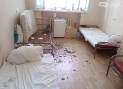 В палате коронавирусного госпиталя в Шахтах обрушился потолок - privet-rostov.ru