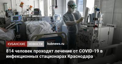 Светлана Харламова - 814 человек проходят лечение от COVID-19 в инфекционных стационарах Краснодара - kubnews.ru - Краснодарский край - Краснодар