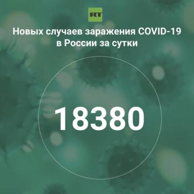 За сутки в России выявили 18 341 случай инфицирования коронавирусом - rf-smi.ru - Россия