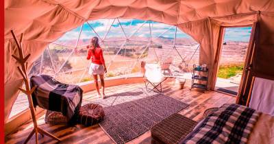 Была бы прочна палатка: в России набирает популярность новый вид туризма – глэмпинг - profile.ru - Россия