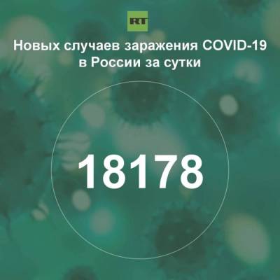 За сутки в России выявили 18 178 случаев инфицирования коронавирусом - rf-smi.ru - Россия