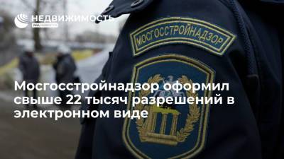 Власти Москвы оформили свыше 22 тысяч разрешений в электронном виде - realty.ria.ru - Москва