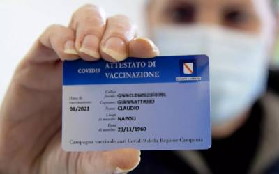 В Италии вводятся обязательные ковид-паспорта - eadaily.com - Италия