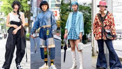 Стритстайл на Неделе моды весна-лето 2022 в Токио - skuke.net - Япония - Токио