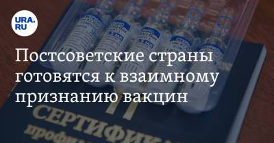 Ия Малкина - Постсоветские страны готовятся к взаимному признанию вакцин - ura.news