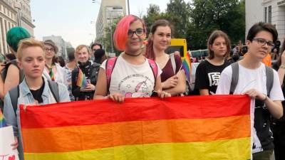 В Киеве прошел многотысячный гей-парад - golos-ameriki.ru - Украина - Киев