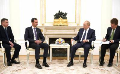Владимир Путин - Башар Асад - Путин в беседе с Асадом указал на основную проблему Сирии на сегодняшний день - topwar.ru - Россия - Москва - Сирия