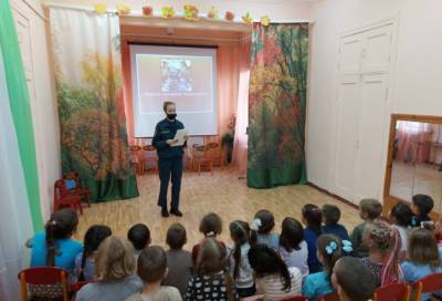 Школьники и дошколята 47 региона повторяют правила пожарной безопасности - online47.ru - Ленобласть обл.