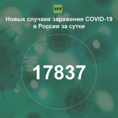 За сутки в России выявили 17 837 случаев инфицирования коронавирусом - rf-smi.ru - Россия