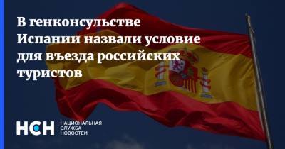 В генконсульстве Испании назвали условие для въезда российских туристов - nsn.fm - Москва - Испания - Евросоюз