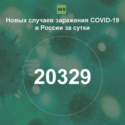За сутки в России выявили 20 329 случаев инфицирования коронавирусом - rf-smi.ru - Россия