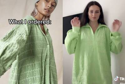 Разница одежды на рекламном снимке и в реальной жизни озадачила покупательницу - lenta.ru