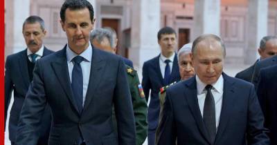 Владимир Путин - Башар Асад - Главная проблема Сирии и "нечеловеческие" санкции. О чем говорили Путин и Асад в Кремле - profile.ru - Россия - Москва - Сирия