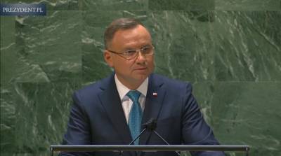 Анджей Дуда - Дуда, выступая на Генассамблее ООН, говорил об Украине - ru.slovoidilo.ua - Украина - Сирия - Евросоюз - Польша - Ливия - Эфиопия - Йемен