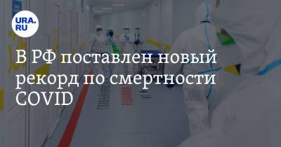 В РФ поставлен новый рекорд по смертности COVID - ura.news - Россия - Москва