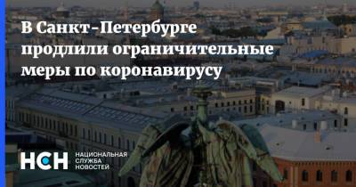 Александр Беглов - В Санкт-Петербурге продлили ограничительные меры по коронавирусу - nsn.fm - Санкт-Петербург
