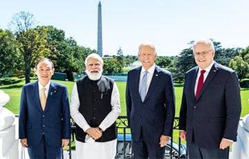 Скотт Моррисон - Джон Байден - Нарендра Моди - Йосихиде Суга - В Вашингтоне прошел саммит «четверки» с участием лидеров США, Индии, Австралии и Японии - charter97.org - Белоруссия - Сша - Япония - Австралия - Индия - Вашингтон