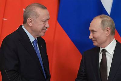 Реджеп Тайип Эрдоган - В.Путин - Встреча с Президентом Турции Реджепом Тайипом Эрдоганом - interaffairs.ru - Россия - Турция