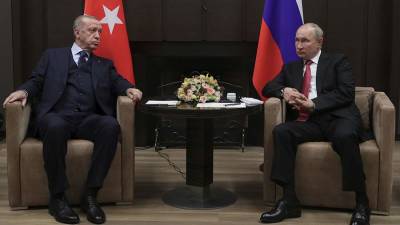 Владимир Путин - Дмитрий Песков - Тайип Эрдоган - Песков назвал переговоры Путина и Эрдогана полезными и своевременными - iz.ru - Россия - Турция - Израиль - Сочи