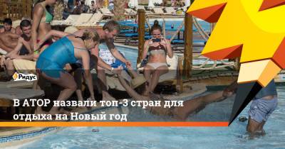 Дмитрий Горин - В АТОР назвали топ-3 стран для отдыха на Новый год - ridus.ru