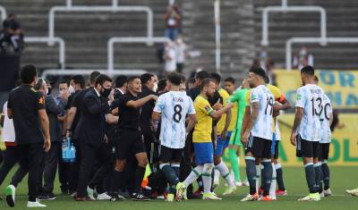 В FIFA расследуют срыв матча Бразилия – Аргентина - newizv.ru - Бразилия - Сан-Паулу - Аргентина