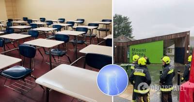 В Англии в школу ударила молния - детей срочно эвакуировали - obozrevatel.com - Англия - Плимут