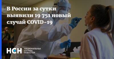 В России за сутки выявили 19 751 новый случай COVID-19 - nsn.fm - Россия