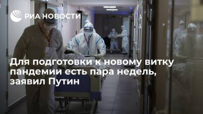 Владимир Путин - Путин: есть пара недель, чтобы подготовиться к новому витку пандемии коронавируса - ria.ru - Россия - Москва - Франция - Сша - Англия - Ухань - Индия - Бразилия