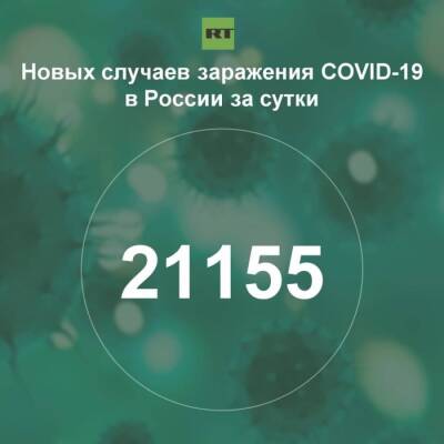 За сутки в России выявили 21 155 случаев инфицирования коронавирусом - rf-smi.ru - Россия